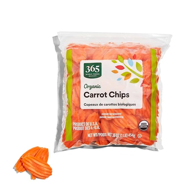 Case of Organic Carrot Chips (10 x 1 lb)