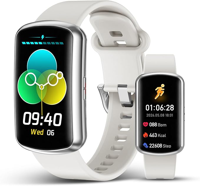 SOUYIE Smart Watch Fitness Trackers for Women and Men with Comprehensive Health Monitoring